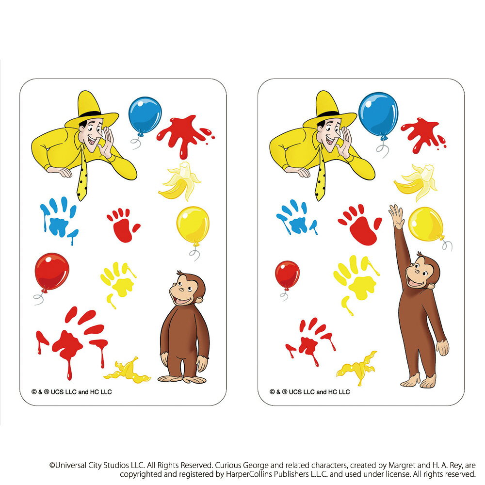おさるのジョージ グッズ 定番 まじかる百貨店クリアカード クリアカード Curious George 4947864052935 おさるのジョージ06 絵本キ...