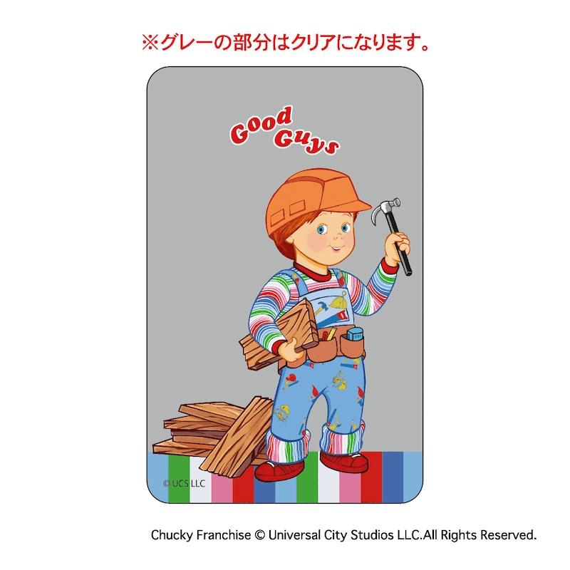 チャッキー グッズ 定番 まじかる百貨店クリアカード クリアカード CHUCKY 4947864075293 チャッキー03 スマホ かわいい おしゃれ 透明 ...