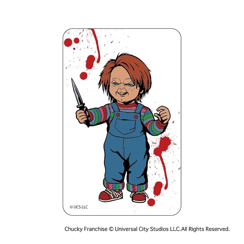 チャッキー グッズ 定番 まじかる百貨店クリアカード クリアカード CHUCKY 4947864075316 チャッキー05 スマホ かわいい おしゃれ 透明 ...