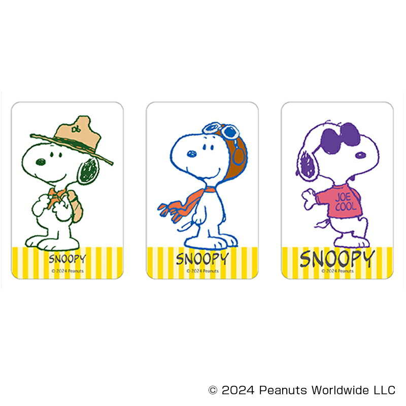 PEANUTS グッズ 定番 まじかる百貨店クリアカード クリアカード スヌーピー 4947864066307 PEANUTS04 SNOOPY スマホ裏 スマ...
