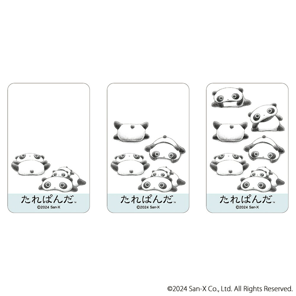たれぱんだ グッズ 定番 まじかる百貨店クリアカード クリアカード サンエックスレジェンド 4947864076597 たれぱんだ01 スマホ裏 スマートフォン...