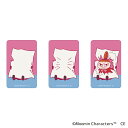 ムーミン グッズ 定番 まじかる百貨店ステッカー ステッカー MOOMIN 4947864049812 ムーミン06 スマホステッカー シール ステッカーシール 北欧 キャラクターグッズ おしゃれ かわいい オシャレ 可愛い カワイイ レンチキュラー 文房具