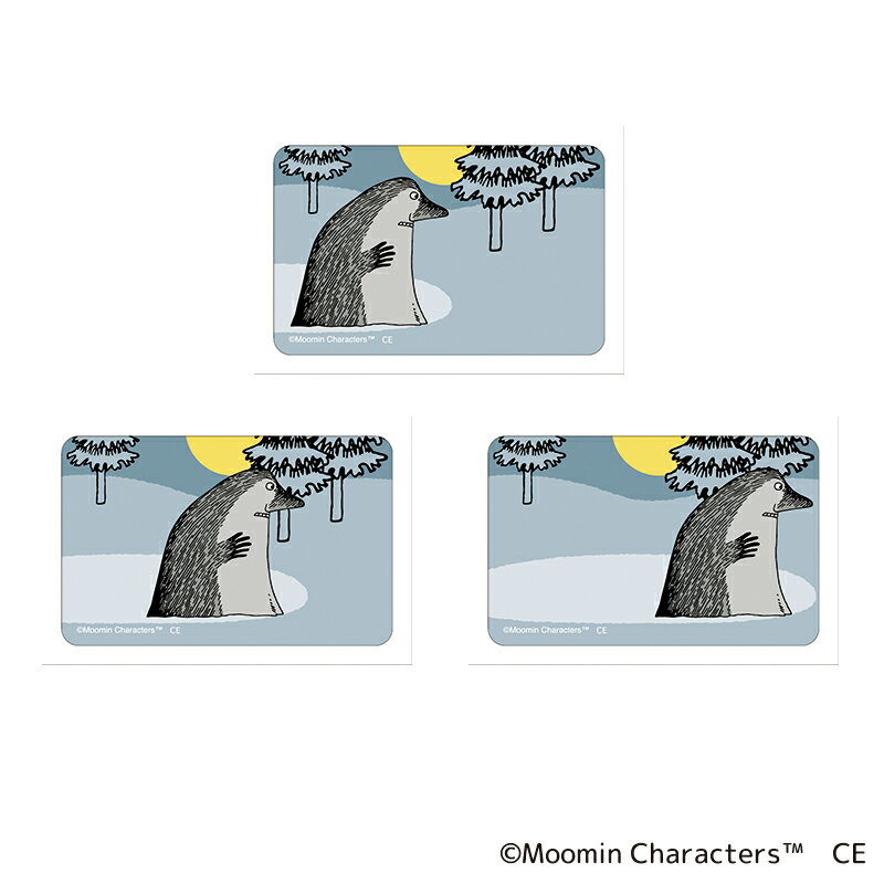 ムーミン グッズ 定番 まじかる百貨店ステッカー ステッカー MOOMIN 4947864049829 ムーミン07 スマホステッカー シール ステッカーシール...