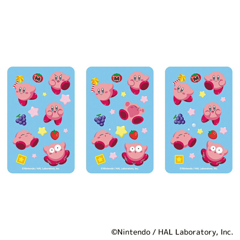 星のカービィ グッズ 定番 まじかる百貨店ステッカー ステッカー Kirby カービー 4947864047009 星のカービィ01 スマホステッカー シール ...