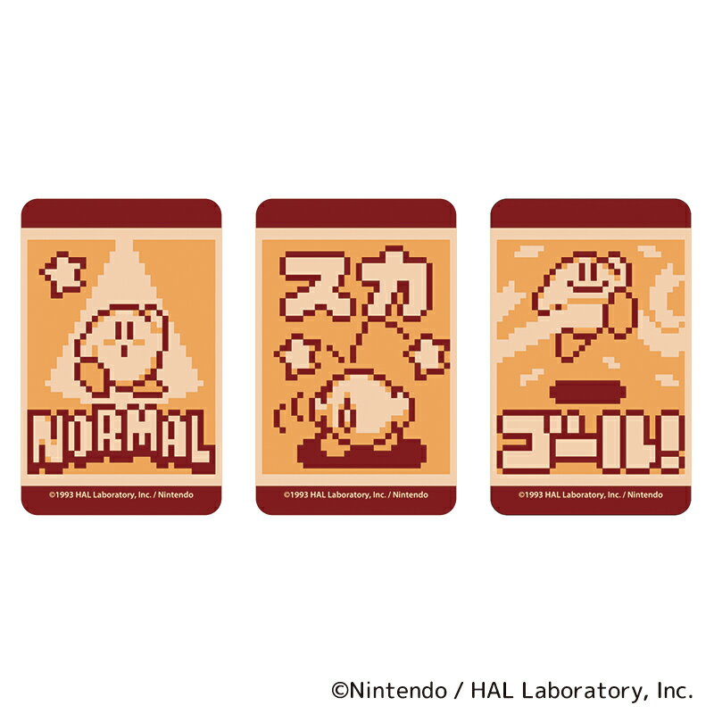 星のカービィ グッズ 定番 まじかる百貨店ステッカー ステッカー Kirby カービー 4947864047030 星のカービィ04 スマホステッカー シール ステッカーシール かわいい カワイイ 可愛い キャラクター 推しグッズ レンチキュラー 文房具