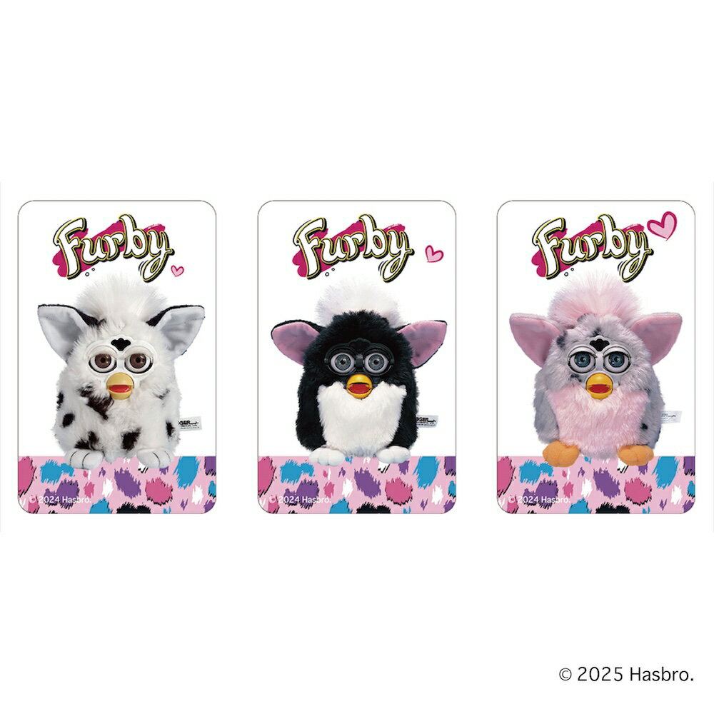 ファービー グッズ 定番 まじかる百貨店クリアカード クリアカード Furby 4947864079291 ファービー01 スマホ裏 スマートフォン 透明 カー...