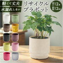 植木鉢 プラスチック 丸型 定番 鉢カバー 鉢 約 3.5号 SK ステップ 12xH12 プランター プラポット プランターカバー 植木 ポット 鉢植え おしゃれ 軽量 軽い 観葉植物 フラワーアレンジメント インテリア リサイクルプラポット かわいい