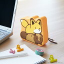 タヌキとキツネ グッズ 定番 小物入れ シリコンポーチ シリコン ポーチ コインケース ミニポーチ キャラクター 小さめ おしゃれ かわいい オシャレ 可愛い ...