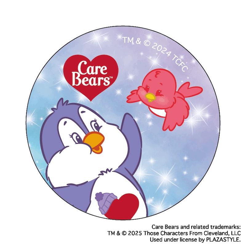 ケアベア グッズ 定番 まじかる百貨店缶バッジ 缶バッジ Care Bears 4947864074388 コージーハートペンギン 缶バッチ カンバッジ カンバ...