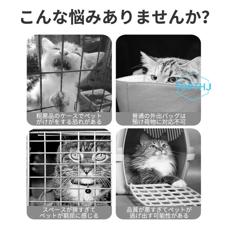 ペットキャリー 猫 犬 キャリーケース キャリー キャリーケース ペットキャリーケ...