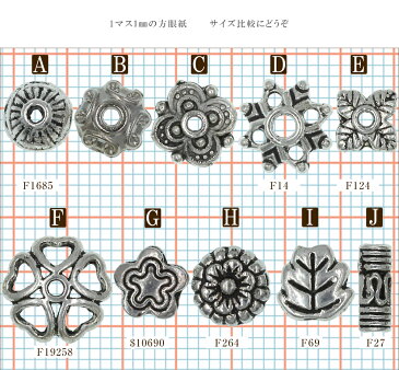 p295 【1個売り】＜選べる20種 パーツ スペーサー＞メタルパーツ バラ売り 放射 波 アンティーク 星 リーフ 四つ葉ハート 花 フラワーボタン 筒 樽 スクエア 円盤 歯車 雪の結晶 ドーナツリング【コンビニ受取対応商品】【楽天スーパーSALE 50％OFF】