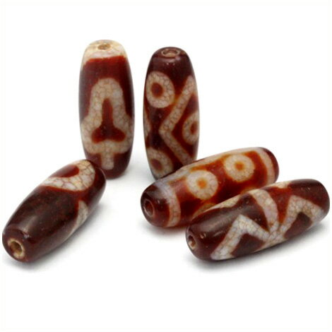 【スーパーSALE/50%OFF】t1752 【1粒売り】<西蔵老礦龍紋手工天珠 20種>限定入荷チベット高級天珠 10036533パワーストーン バラ売り 天...