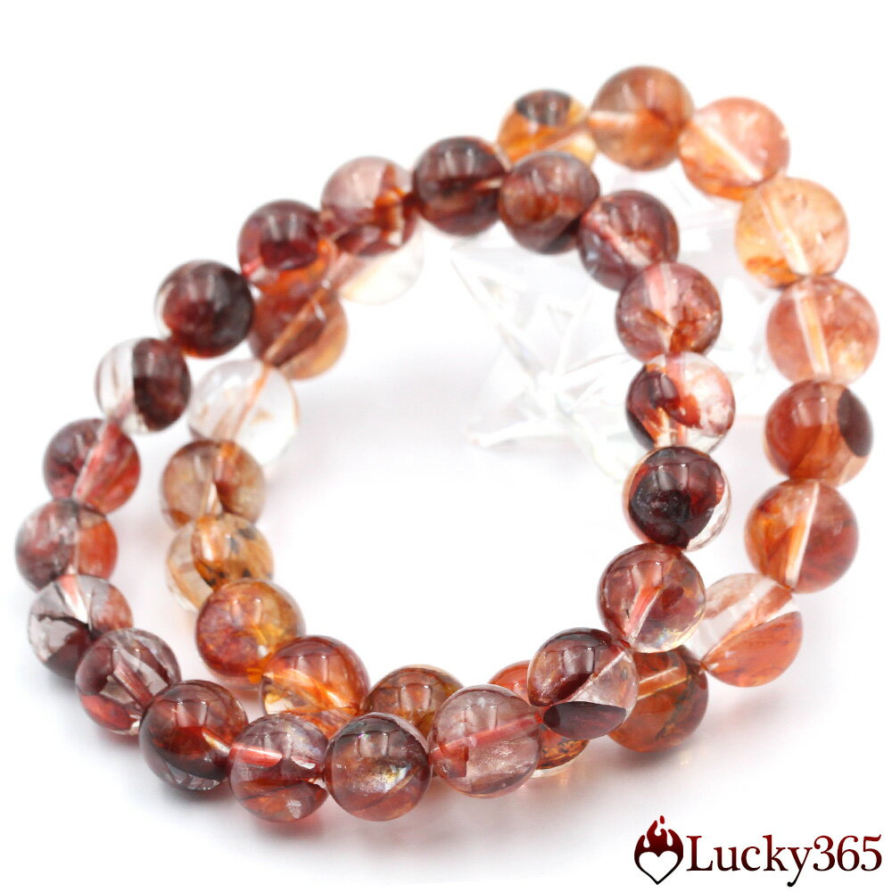 【SALE/55%OFFクーポン有】<5A級 卒業レベル マダガスカル産 レッドライモナイトインクォーツ 10mm>ブレスレット 10069679 天然石 パワーストーン 女性 男性 レディース メンズ 【ギフト対象】