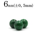 【マラソン 60%OFFクーポン有】t1044 【1粒売り】<干青翡翠(ヒスイ) 硬玉(ジェダイド) 6mm>丸玉 丸ビーズ 10035395パワーストーン バ...