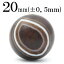 t280 【S】【1粒売り】<5A級 最高級 眼心 天眼石(縞瑪瑙 アイアゲート) 20mm>丸玉 丸ビーズ 10046561【全品対象 75%OFF最強割引率クーポンSALE】パワーストーン バラ売り 天然石 女性 男性 レディース メンズ 1,480円