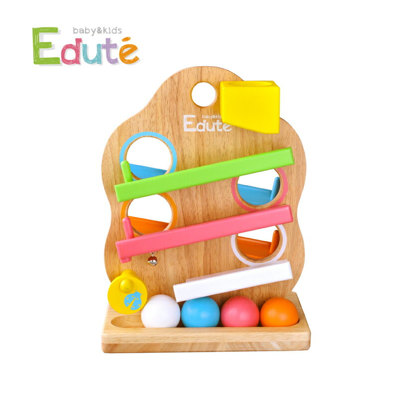 【ラッピング無料】 Edute baby kids エデュテ ベビー アンド キッズ TREEスロープ ツリー スロープ 知育玩具 学習玩具 スロープ ボール 転がし遊び 木製 おもちゃ ギフト 出産祝い 1歳6ヵ月～ LA-003 J467065