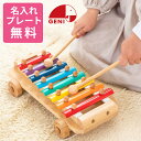 【名入れ・ラッピング無料】 Ed.Inter エド・インター GENI ジェニ シロフォンカー 森のあそび道具 知育玩具 学習玩具 鉄琴 楽器 シロフォン プル...