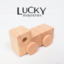 【ラッピング無料】Lucky Industries ラッキーインダストリーズ 木製ミニカー 知育玩具 学習玩具 Ed.Inter エド・インター GENI ジェ...