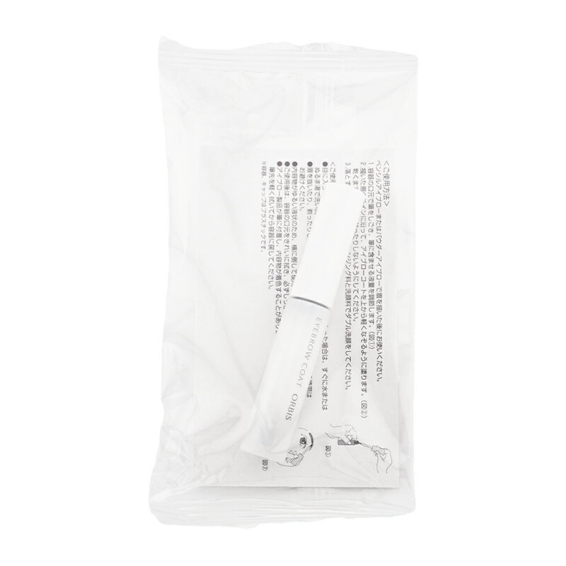 ORBIS オルビス アイブローコート 透明タイプ ウォータプルーフ 速乾性 平筆 植物性保湿成分配合 [ギフトラッピング対応]