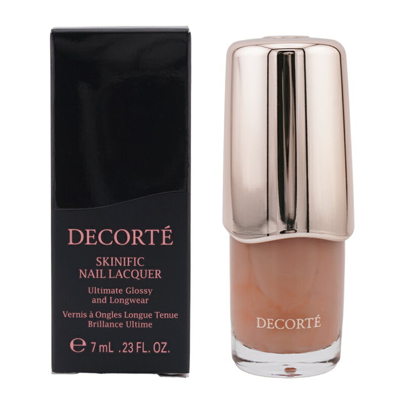 COSME DECORTE コスメデコルテ スキニフィックネイルラッカー 02 macaroon beige ネイルカラー 7mL ネイル 速乾性 [ギフトラッピング対..