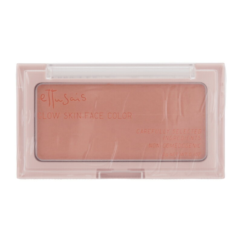 ettusais エテュセ グロウスキンフェイスカラー 02 ほんのり血色チーク 3g ツヤ 発色 チーク パウダー 美容オイル配合 メイクアップ[ギフトラッピ...