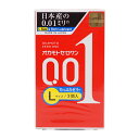 OKAMOTO オカモトコンドームズ オカモト ゼロワン 0.01ミリ Lサイズたっぷりゼリー 3コ入 ポリウレタン (PU) 岡本 コンドーム 避妊具[ギフト...