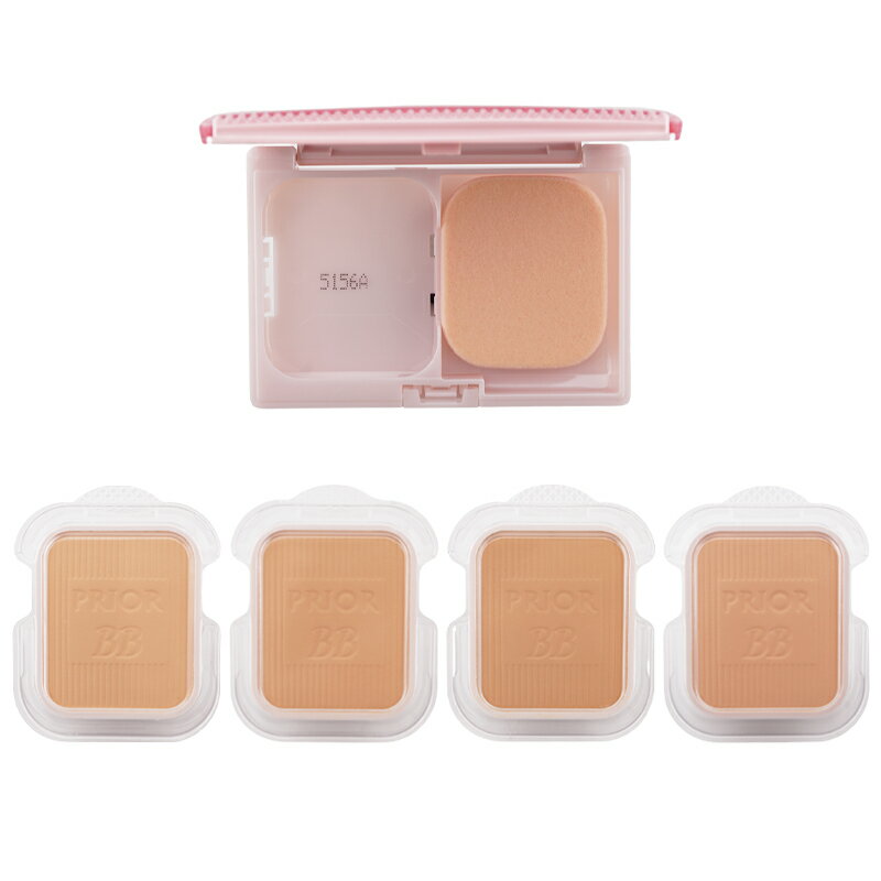 [5種類から選べる]PRIOR プリオール 美つやBBパウダリー SPF22 PA++ ケース リフィル 詰め替え用 パウダーファンデーション UVカット[ギフトラッピング対応]