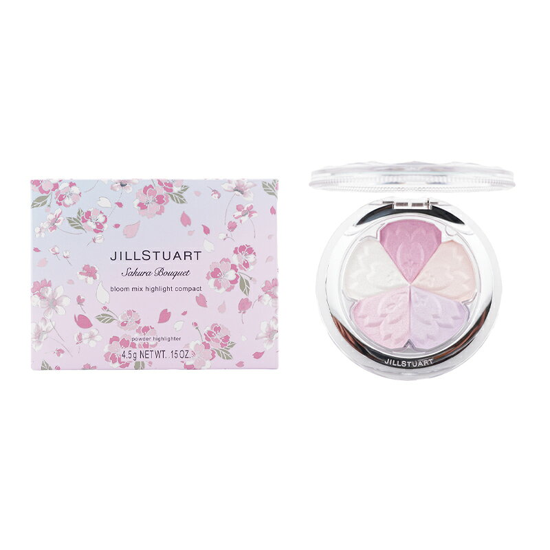 Rakuten - JILLSTUART ジルスチュアート サクラブーケ ブルーム ミックスハイライト コンパクト 103 sakura sparkle ハイライト 4.5g[ギフトラッピング対応]