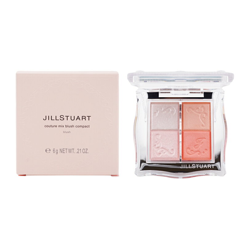 Rakuten - JILL STUART ジルスチュアート クチュール ミックスブラッシュ コンパクト 04 peppy peach パウダーチーク ハイライト[ギフトラッピング対応]