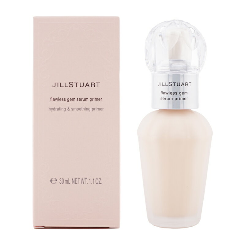 JILL STUART - JILL STUART ジルスチュアート フローレスジェム セラムプライマー SPF20 PA++ 30mL 化粧下地UVカット 透明感 紫外線[ギフトラッピング対応]