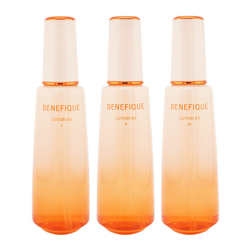 BENEFIQUE - BENEFIQUE ベネフィーク [3種類から選べる]ローションEX 200mL 化粧水 乾燥 エイジングケア フローラルフルーティーの香り[ギフトラッピング対応]