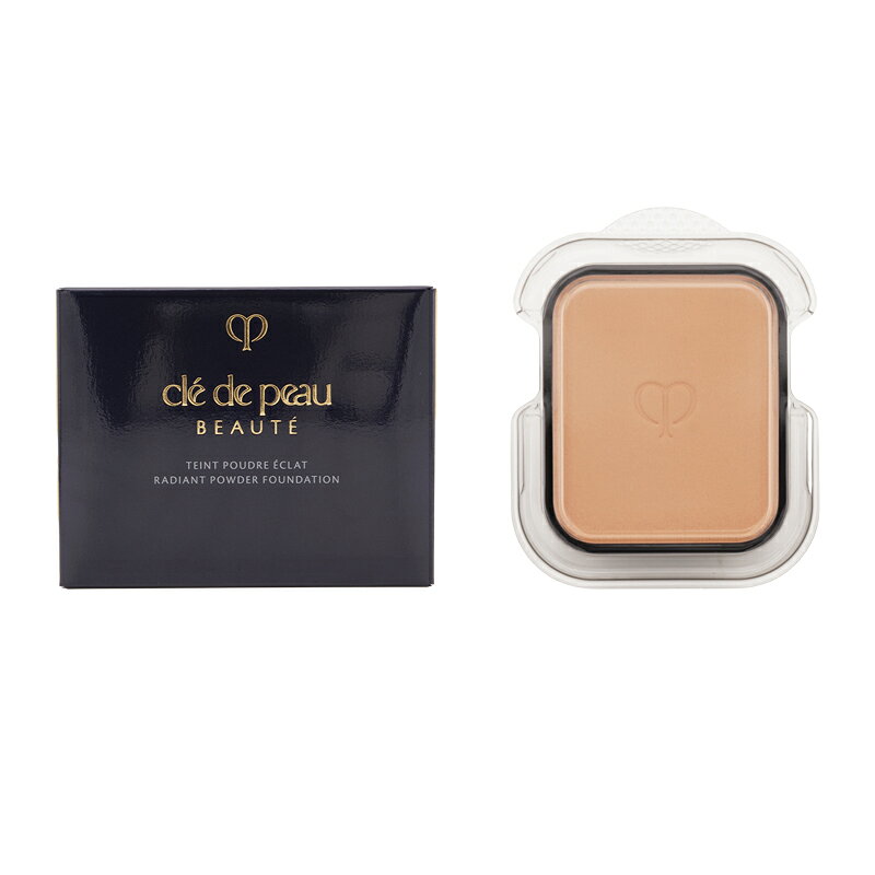 Cle de Peau Beaute - cle de peau beaute クレ・ド・ポー ボーテ タンプードルエクラ ピンクオークル10 8g パウダーファンデーション レフィル SPF25[ギフトラッピング対応]