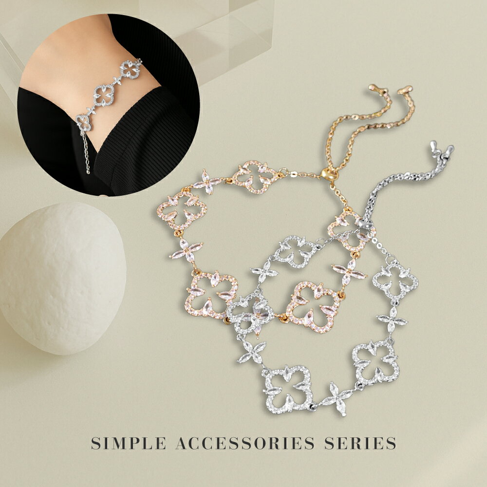 【 送料無料 】 ブレスレット レディース 四つ葉 ブレスレット シンプル バングル クローバー アクセサリー レディース プレゼント 誕生日 クリスマス 母の...