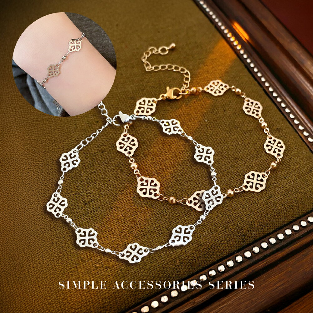 【 送料無料 】チェーン ブレスレット レディース ブランド シルバー ゴールド テニスブレスレット 華奢 プラチナ クリスティーン エレガント 金属アレルギー...