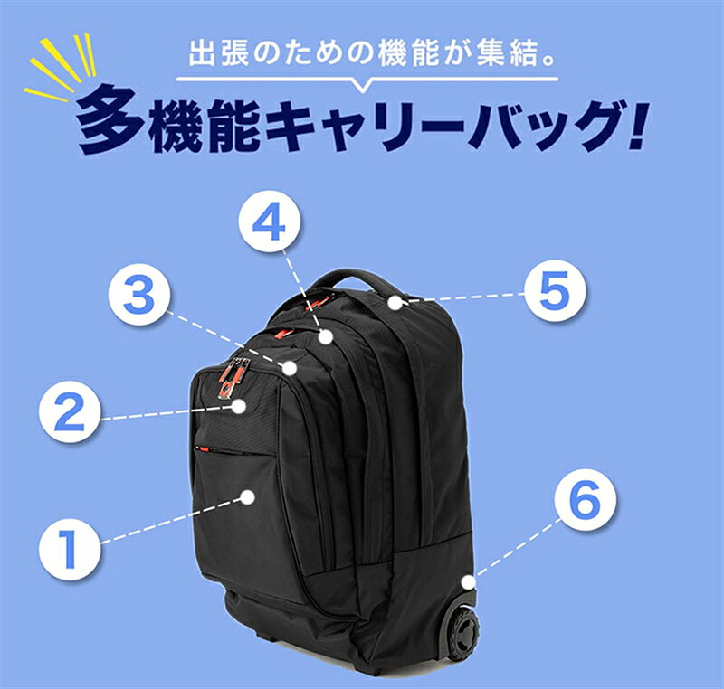 ★激アツ価格！送料無料★ SWISSWIN キャリーバック スーツケース キャリーケース 機内持ち込み 2way 45L メンズ レディース 大容量 軽量 修学旅行 旅行バッグ リュックサック ブランド アウトドア バッグパック 大人 収納 撥水 2泊 2輪 キャスター付き ギフト luckychin-10000034 ラッキーチン サンプル画像3