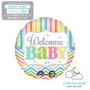 ガスなし ウェルカムベビー 赤ちゃん カラフル プレゼント バルーン サプライズ WelcomeBaby ギフト パーティー Balloon Party 風船 ...
