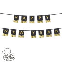 PartyDeco ペーパーバナー HAPPY NEW EARYバナー クリスマスバナー ディスプレイ サプライズ ギフト パーティー Banner Par...