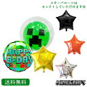 マインクラフト　マイクラ　スターバルーン TNT　クリーパー　バースデー プレゼント バルーン ギフト パーティー Birthday Balloon Party 風船 誕生日 誕生会 お祝い 飾り付け　minecraft　ゾンビ　スライム　スケルトン　スティーブ　アレックス　ジェリコ　エンダーマン