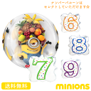 ミニオン バースデー プレゼント bubles バルーン サプライズ ギフト パーティー Birthday Balloon Party 風船 誕生日 誕生会 お...
