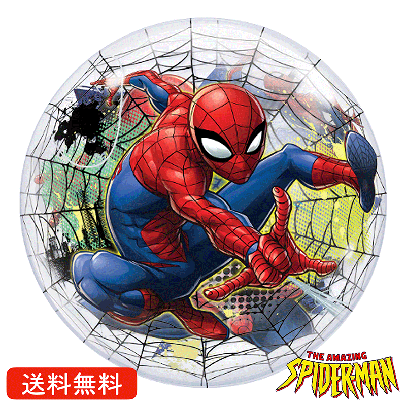 スパイダーマン バブルススターバルーン パーティー プレゼント サプライズ ギフト 風船 お祝い キャラクター