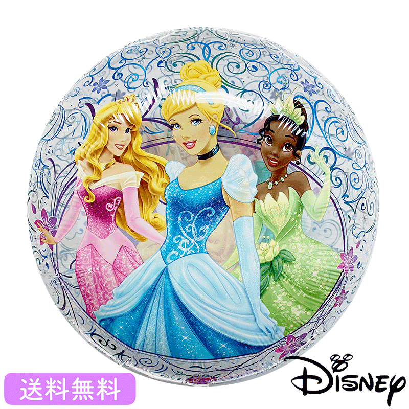 ディズニープリンセスクリアサークルバルーンバースデー プレゼント バルーン 誕生日 シンデレラ サプライズ ギフト パーティー 風船 誕生日 誕生会 お祝い ディズニー　選べる ナンバーバルーン アリエル ベル オーロラ