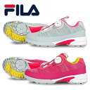 FILA（フィラ）レディース スパイクレスシューズ　idylle（イディル）FL-IDLSL-TJ　ゴルフシューズ その1