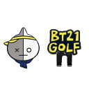 BT21 ビーティーイシビル HOLE IN ONE ホールインワン VAN (バン) ボールマーカー BT21 GOLF ゴルフ 【メール便対応】
