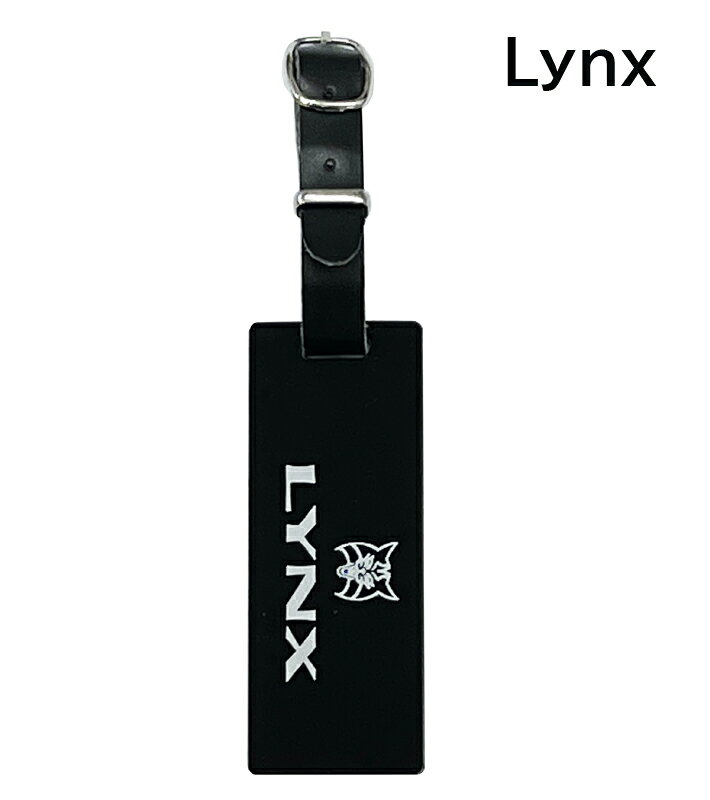 Lynx リンクス ゴルフ ネームプレート 小 (9cm×3.4cm)【メール便】