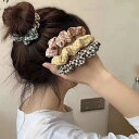 送料無料 2本入り シュシュ チェック柄 ヘアゴム ヘアアクセサリー ヘアアクセ 髪飾り キッズ 子供 女の子 バレエ ブレスレット 春 夏 フリル デイリー ...