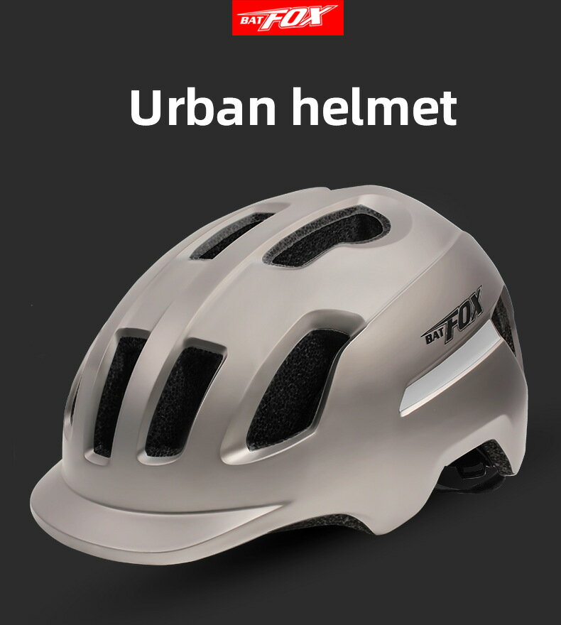 自転車用ヘルメット　2023年4月から義務化　おしゃれ　夜間は反射板で安全　通気性確保で蒸れない　注文からお届けまで2週間から3週間かかります。