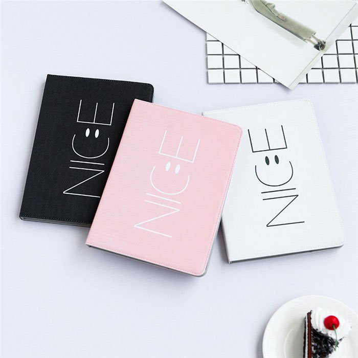 可愛い アイパッド iPad 10.2 Air3 10.5 9.7 mini5 ケース ipad ケース 第8世代 第7世代 ipad 10.2 ケース ipad 10.5 ケース カバー ipad 9.7 ケース ipad mini ケース アイパッド8 10.2インチ 笑顔 スマイル ブック型 お洒落 手帳型 かわいい アイパッド ケース