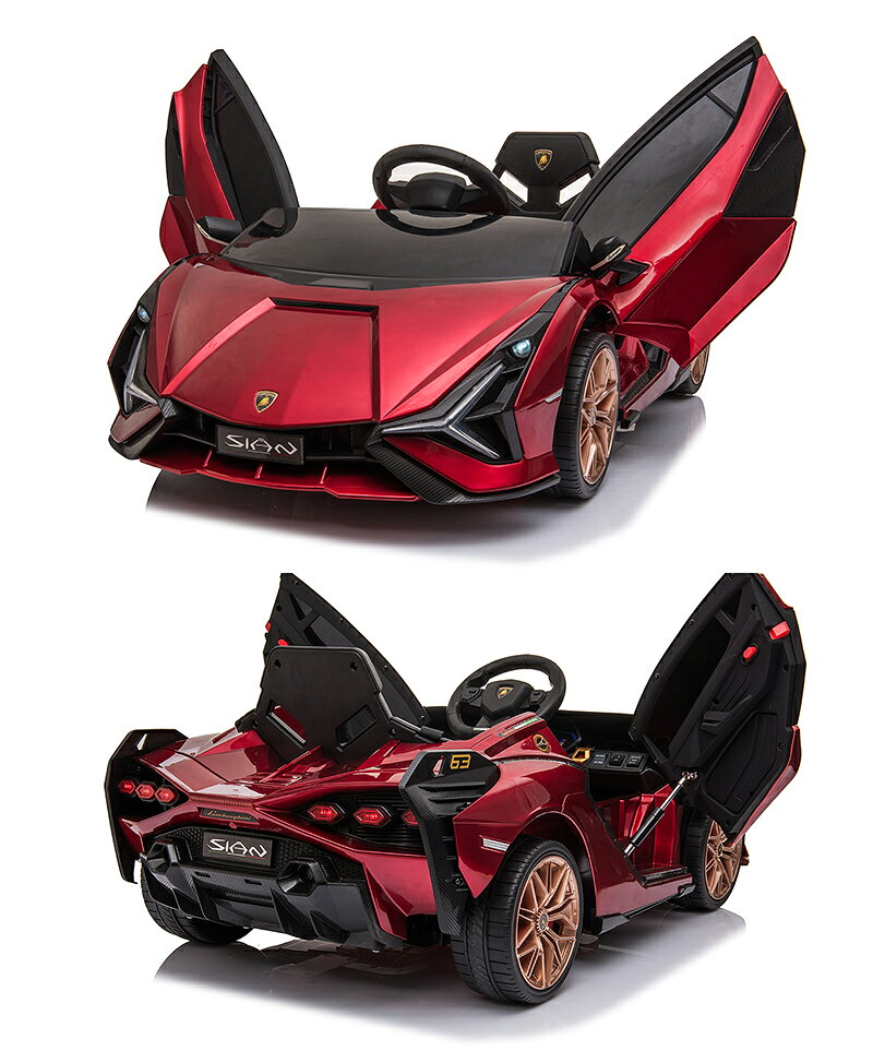 【値下げしました】ランボルギーニ 電動乗用カー SIAN 美品 室内使用 音楽再生 子供用 乗用玩具 電動乗用玩具 ランボルギーニ シアン Lamborghini SIAN