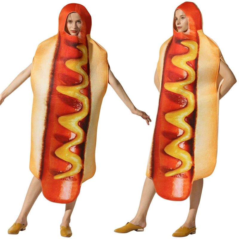 ハロウィン 衣装 食べ物 ホットドッグ ハロウィン コスプレ ハロウィン 衣装 ハロウィン 仮装 コスチューム 衣装 仮装 ハロウィーン ハロウィン 衣装 大人...