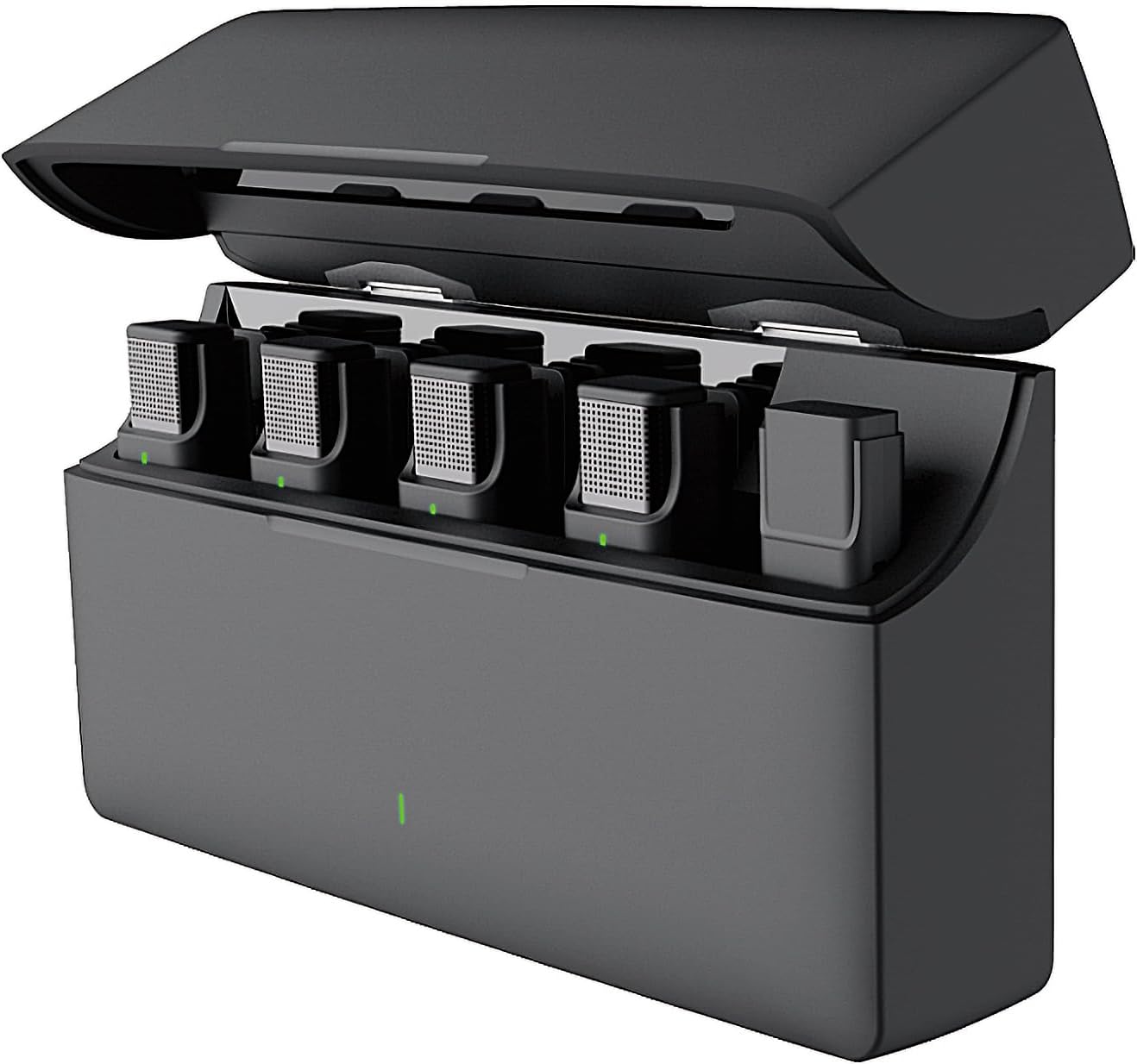 ワイヤレスマイク ピンマイク1-4個セット Android iPhone 16/15シリーズ対応1-4人同時利用 充電ケース..